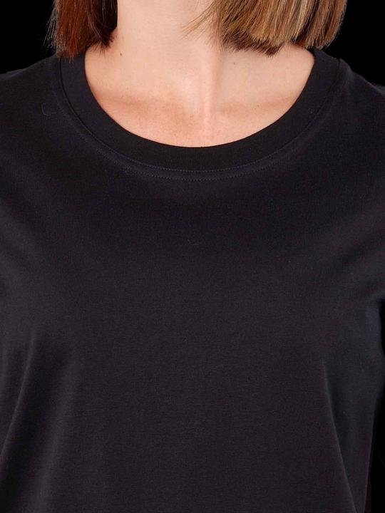 Actual product image Drykorn Jersey T-Shirt Kirani Round Neck Black (L)