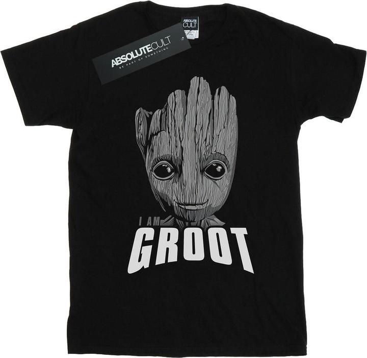 Guardians Of The Galaxy Groot Face TShirt (S)