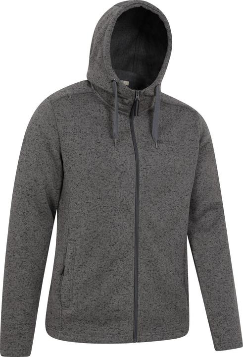 Immagine prodotto Mountain Warehouse Nevis Felpa con Cappuccio e Zip Intera Uomo (4XL)