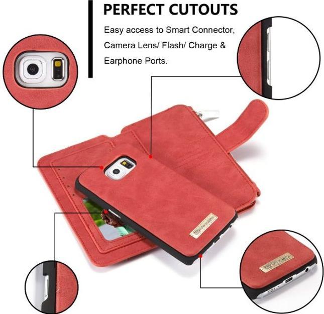 Immagine prodotto Caseme Custodia in pelle con portafoglio (Samsung Galaxy S6 Edge)