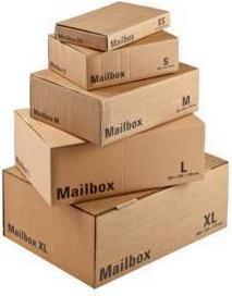 Produktbild Colompac Versandkarton Mailbox Typbezeichnung: XL Innenmasse: 46 x 17,5 x 33,5 cm (B x H x (46.5 x 19.5 x 35 cm, 1 x)