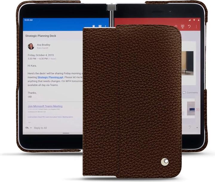 Actual product image Noreve Leather cover (Microsoft Surface Duo)