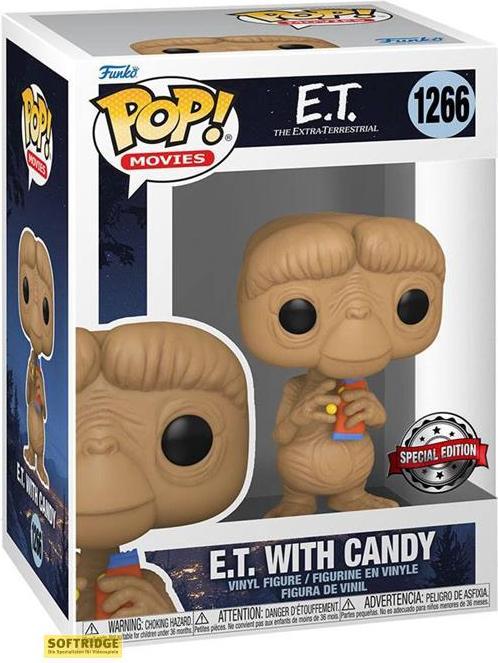 Actual product image Funko Pop & Tee (S) E.T. : E.T. w/Candy (1266) EXM