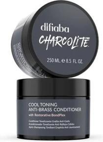 Actual product image Difiaba Charcolite Cool Toning Anti-Brass Conditioner 250ml (250 ml)