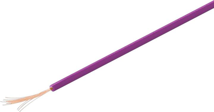 Produktbild Goobay Kupferlitze isoliert, 10 m, violett (10 m)