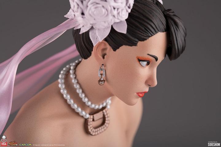 Actual product image PCS Street Fighter statuette 1/4 Wedding Chun-Li 39 cm