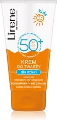 Immagine prodotto Lirene Crema viso per bambini Spf50 Waterproof 50Ml (Crema solare viso, SPF 50, 50 ml)