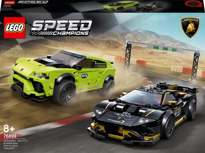 LEGO Lamborghini Urus ST-X & Lamborghini Huracán Super Trofeo EVO (76899, LEGO Speed Champions)
