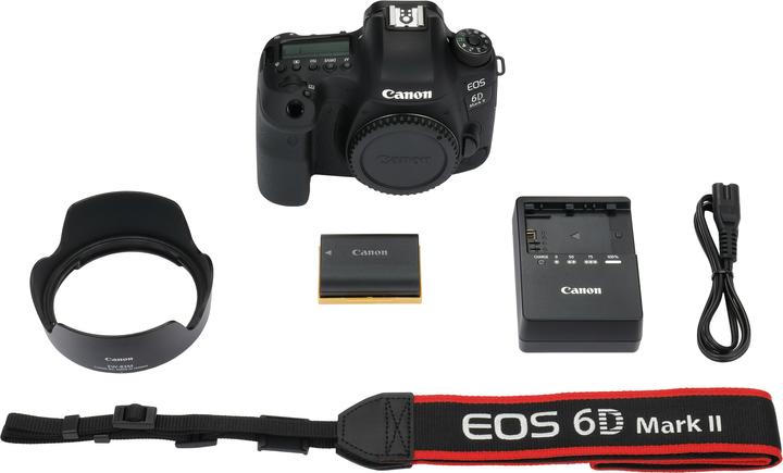 Actual product image Canon EOS 6D Mark II (24 - 105 mm, 26.20 Mpx, Full frame)