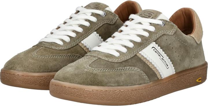 Actual product image Camel Active Sneaker split HELLKHAKI/WEISS (47)