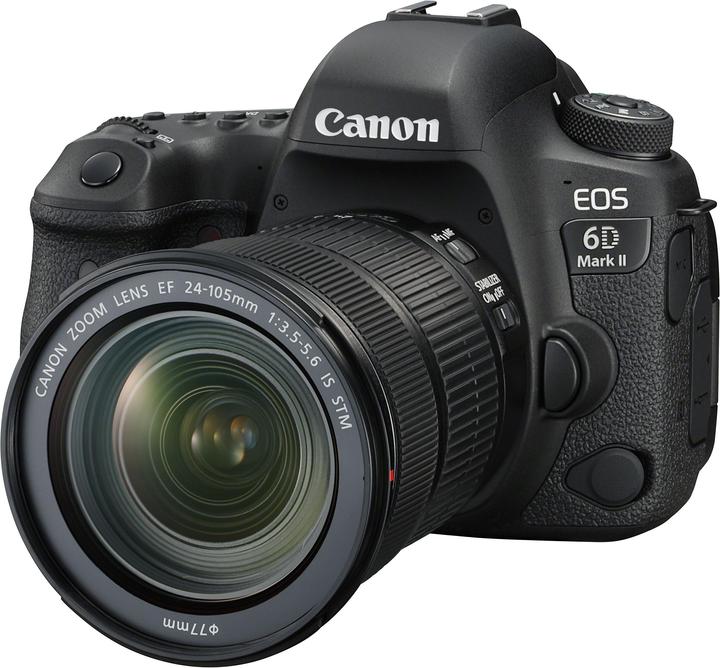 Actual product image Canon EOS 6D Mark II (24 - 105 mm, 26.20 Mpx, Full frame)