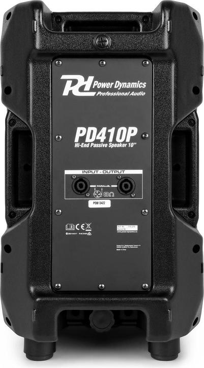 Actual product image Power Dynamics Loudspeaker PD410P (Passive, 1x 800 W)