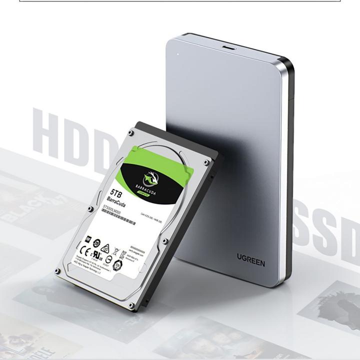 Actual product image Ugreen Aluminium housing (2.5")