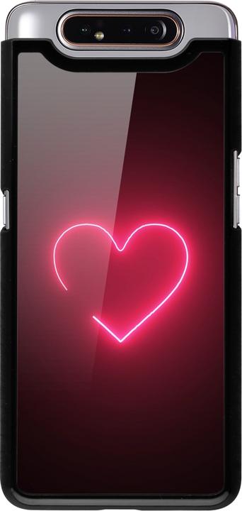 Immagine prodotto PhoneLook Copertina San Valentino 2023 cuore singolo al neon (Samsung Galaxy A80)