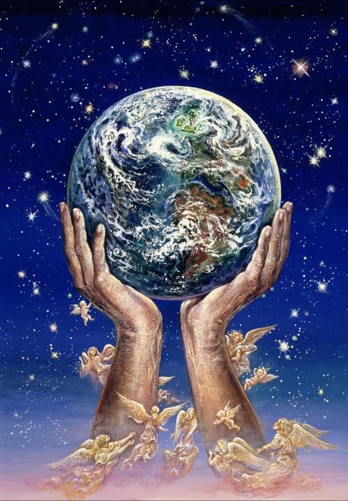Actual product image Grafika Kids Josephine Wall - Hands of Love (12 pieces)