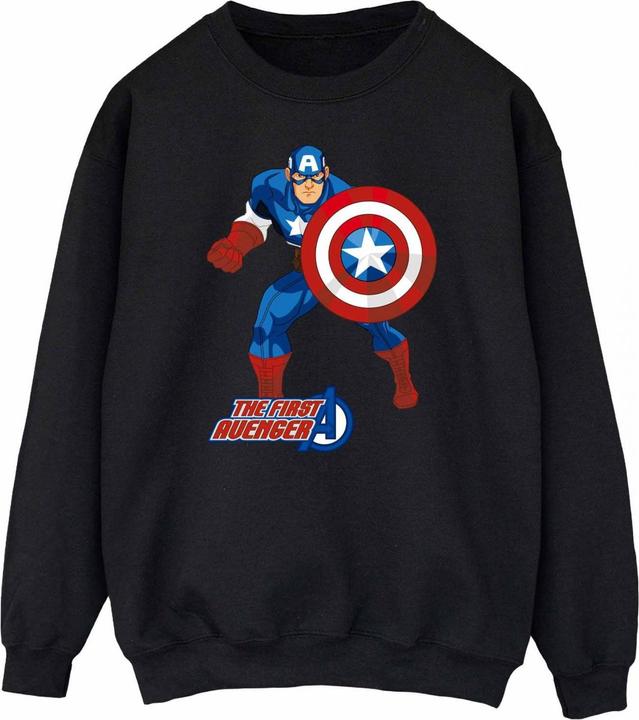 Captain America The First Avenger Logo Sweatshirt