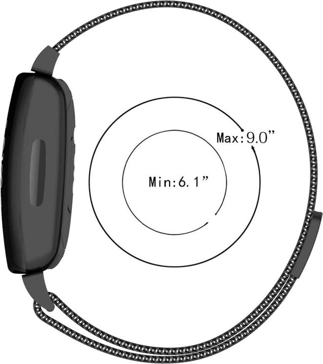 Produktbild Cover-Discount Fitbit Inspire 2 - Milanese Armband silber (Edelstahl)