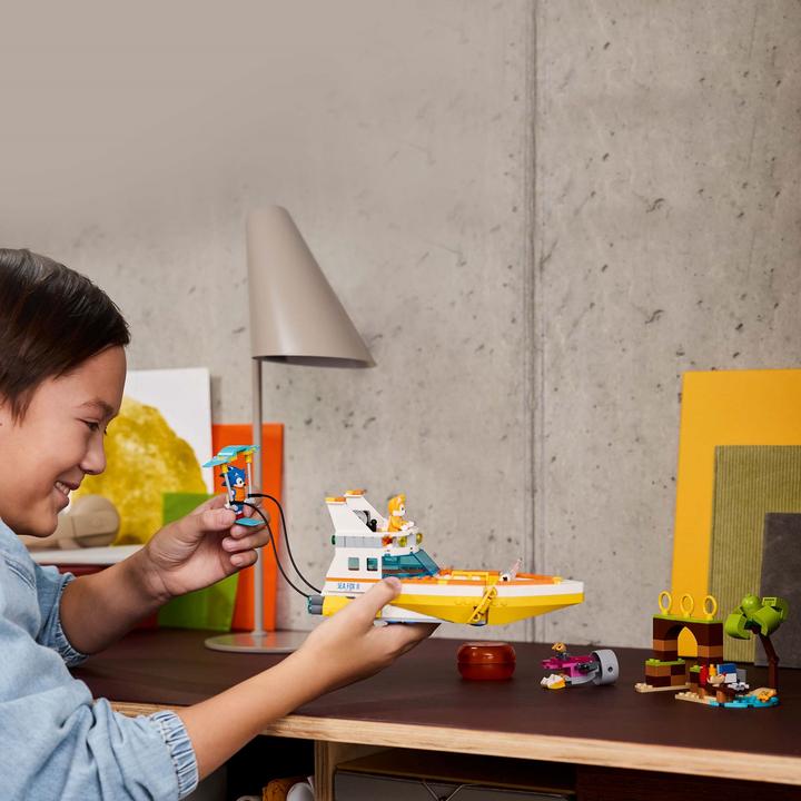 Image du produit LEGO Bateau d'aventure de Tails (76997, LEGO Sonic)