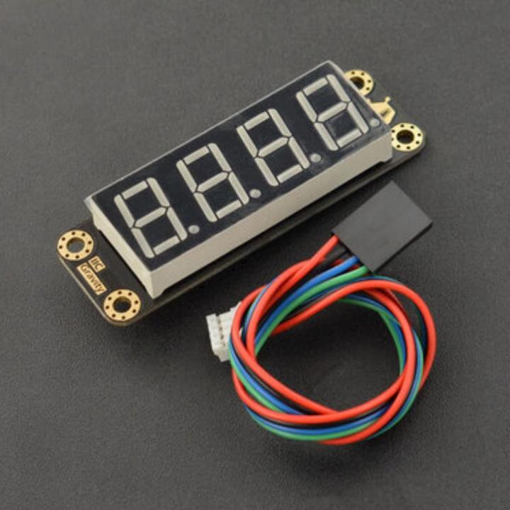Produktbild DFRobot Gravity rotes 4-Digit 7-Segment LED-Display
