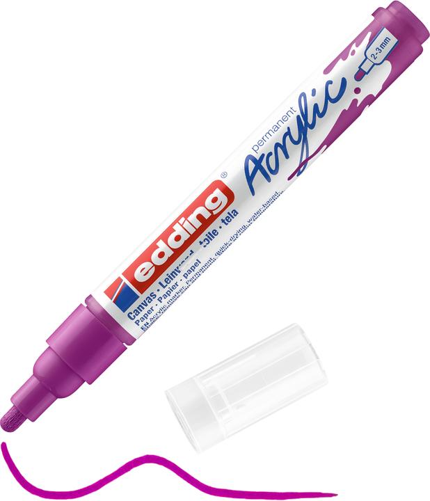 Image du produit Edding Marqueur acrylique 5100 Medium (Baies, 3 mm, 1 x)