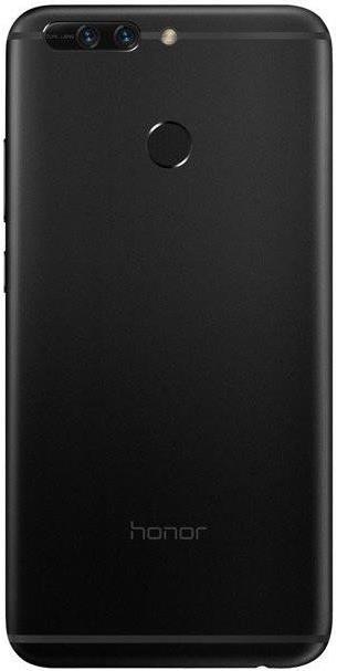 Actual product image Honor 8 Pro (64 GB, Black, 5.70", Hybrid Dual SIM, 12 Mpx, 4G)