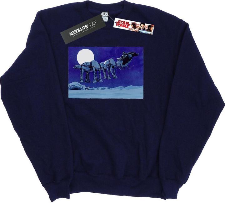 Star Wars Christmas ATAT Sleigh Sweatshirt (3XL)