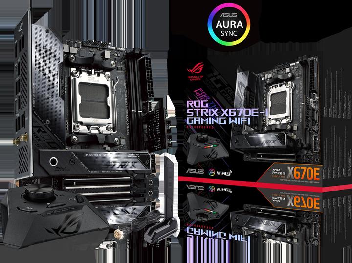 ASUS ROG Strix X670E-I Gaming Wifi (AM5, AMD X670E, Mini-ITX)