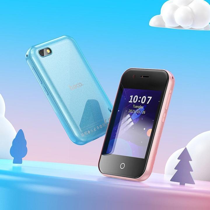 Productafbeelding Hoco Headphone with microphone smartphone for kids 2,8" Y102 blue (2.80", 2G)