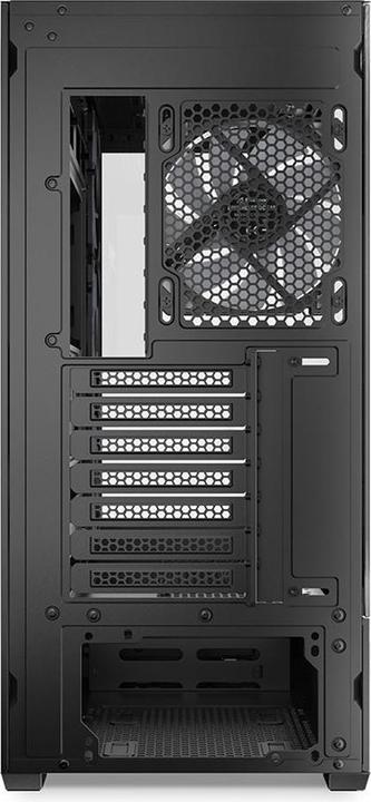 Actual product image Sharkoon AK6 RGB Black ATX (black) (mATX, ATX, Mini-ATX)