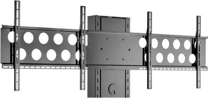 Produktbild Hagor Info-Tower Dual Standsaeule fuer 2 x Displays von 102-140 cm inklusive TV Aufnahme PLW 1650 2 x V... (55", 120 kg)