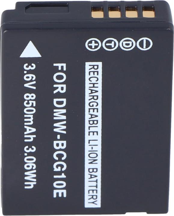 Image du produit Panasonic Batterie DMC-TZ10, DMW-BCG10, DMW-BCG10PP (Batterie de l'appareil photo)