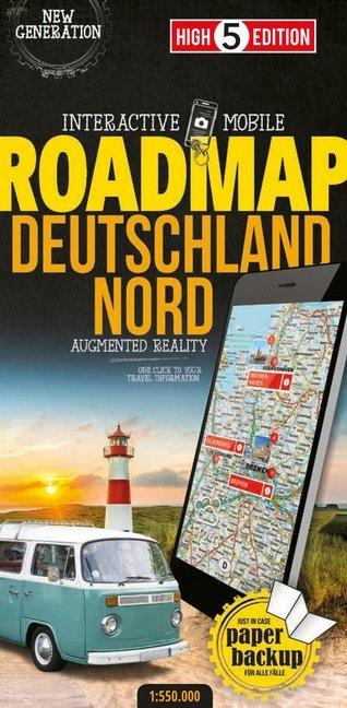 Immagine prodotto High5 Carta stradale Germania Nord 1:550 000