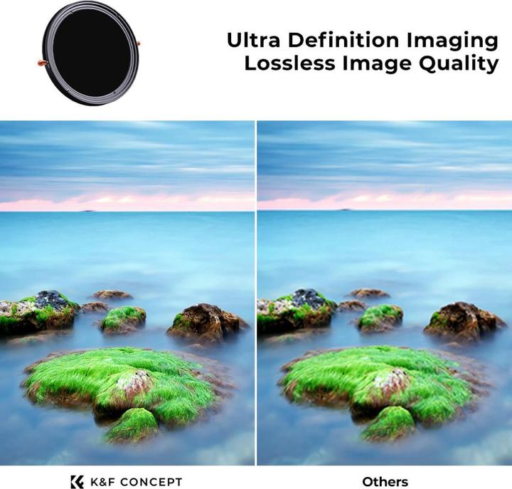 Image du produit K&F Concept 2 en 1 CPL+Variable ND2ND32 (86 mm, Filtre gris neutre, Filtre polarisant)