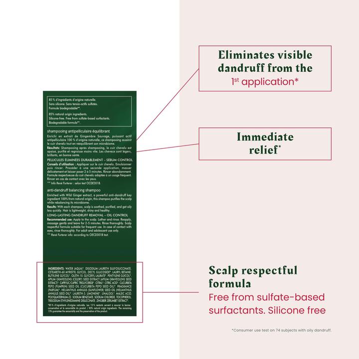 Actual product image Rene Furterer Neopur shampoo greasy dandruff (150 ml, Liquid shampoo)