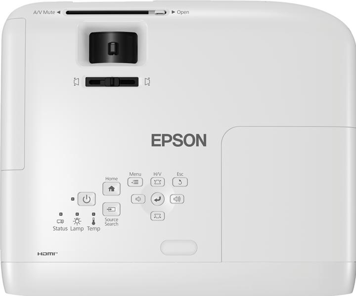 Actual product image Epson Projector EB-E24 3LCD Laser Projector, White (XGA, 3600 lm)