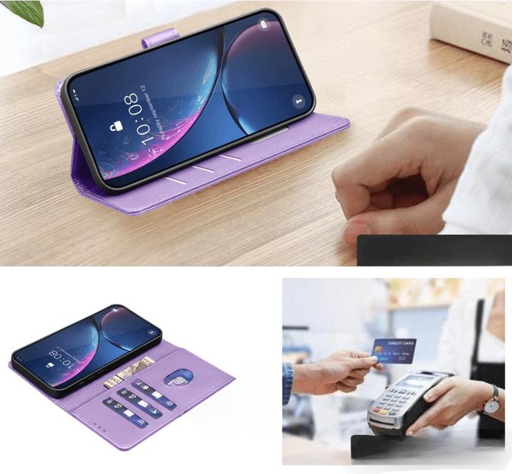 Produktbild Binfen Color Galaxy A16 - BINFEN Leder Etui Hülle mit RFID Blocker (Samsung Galaxy A16 5G)