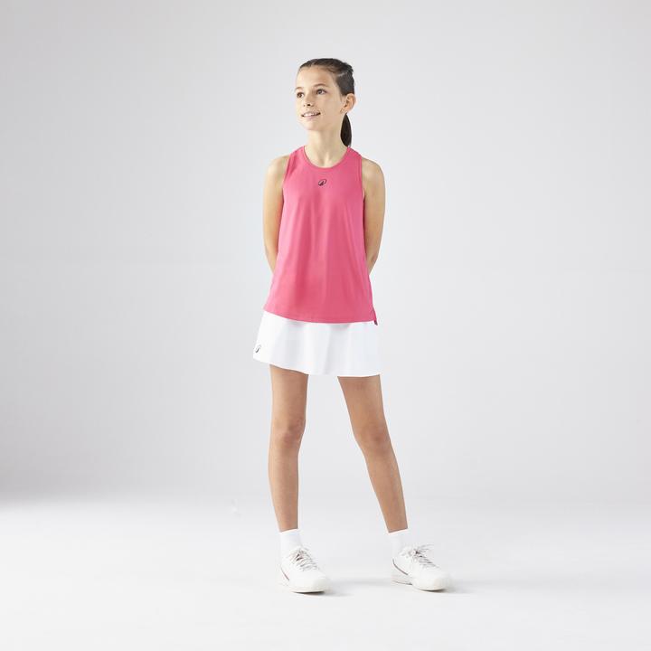 Actual product image Artengo Mädchen Tennistop Rundhals - TTK Dry Mädchen rosa