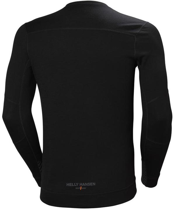 Produktbild Helly Hansen Apatiniai marškinėliai Lifa Merino Crewneck, juodi XL (XL)