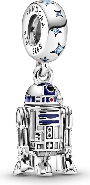 Pandora Star Wars R2-D4 (Argent 925, Pierres, Émail)