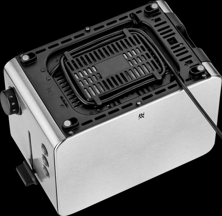 Actual product image WMF Stelio double-slot toaster with bread roll top and bagel function