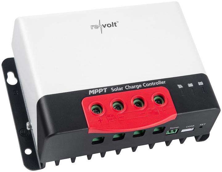 Produktbild Revolt MPPT-Solarladeregler für 12/24 V, bis 20 A / 520 W, Bluetooth und App