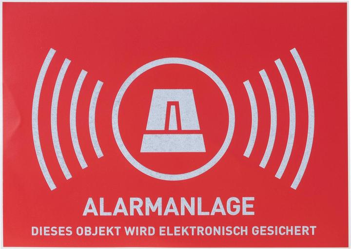 Abus Autocollant d'avertissement