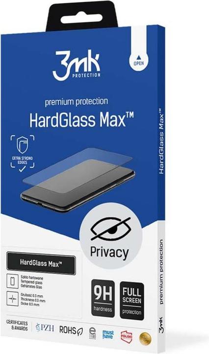 Immagine prodotto 3MK Hardglass Max Privacy per iPhone 8 (1 Pezzo/i, Apple iPhone 8)