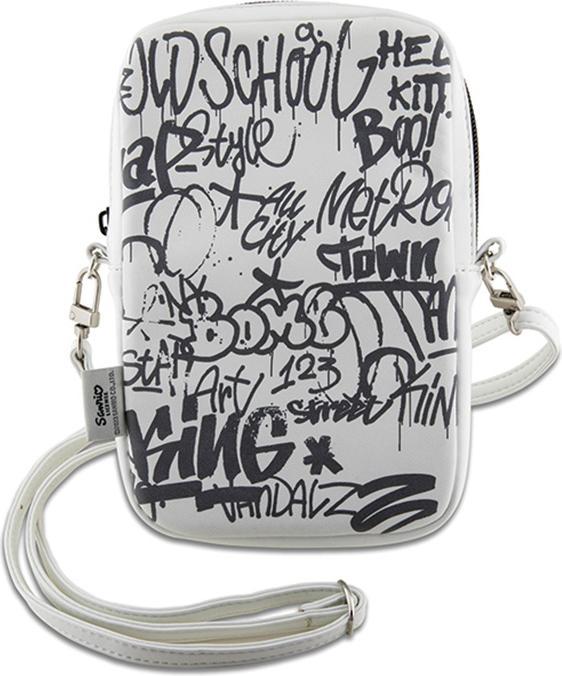 Image du produit Hello Kitty Torebka HKPBPDGPHE biały/white Graffiti Kitty Head (Apple iPhone 16)