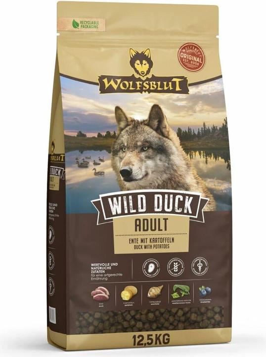 Wolfsblut Canard sauvage (Adulte, 1 pcs, 12500 g)