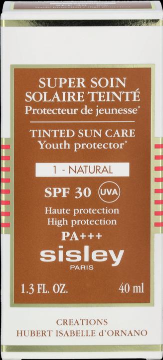 Actual product image Sisley Super Soin Solaire Visage SPF30 (Sun cream face, SPF 30, 40 ml, 36.85 g)
