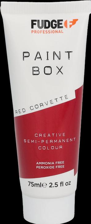 Actual product image Fudge Paintbox Creative Semi Permanent Colour - Permanent Colour 75 Ml Red Corvette