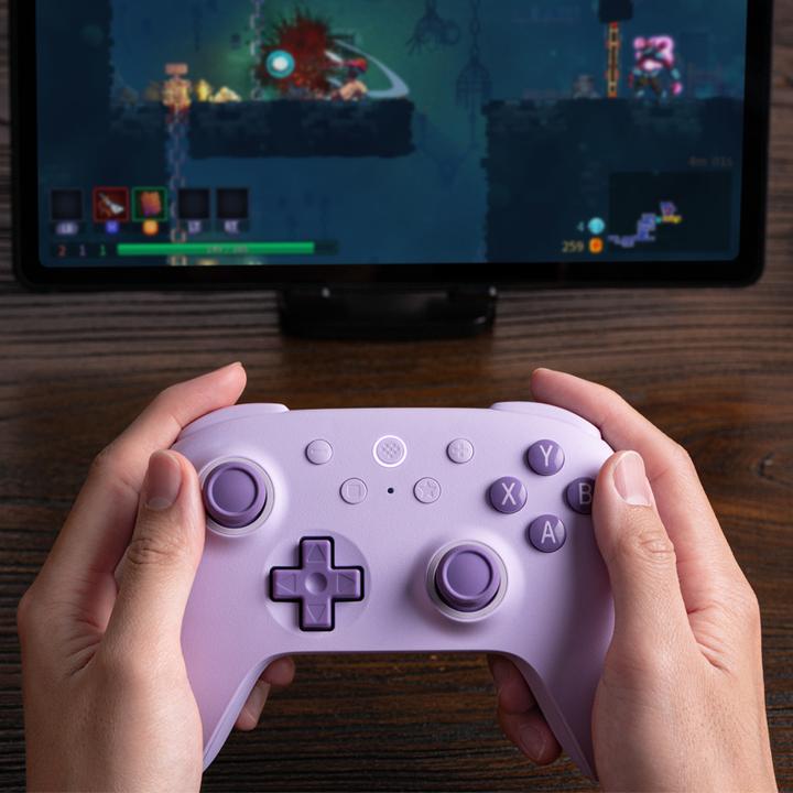 Actual product image 8bitdo Ultimate 2C Wireless (peach/light yellow, for Windows & Android) (Windows, Android)