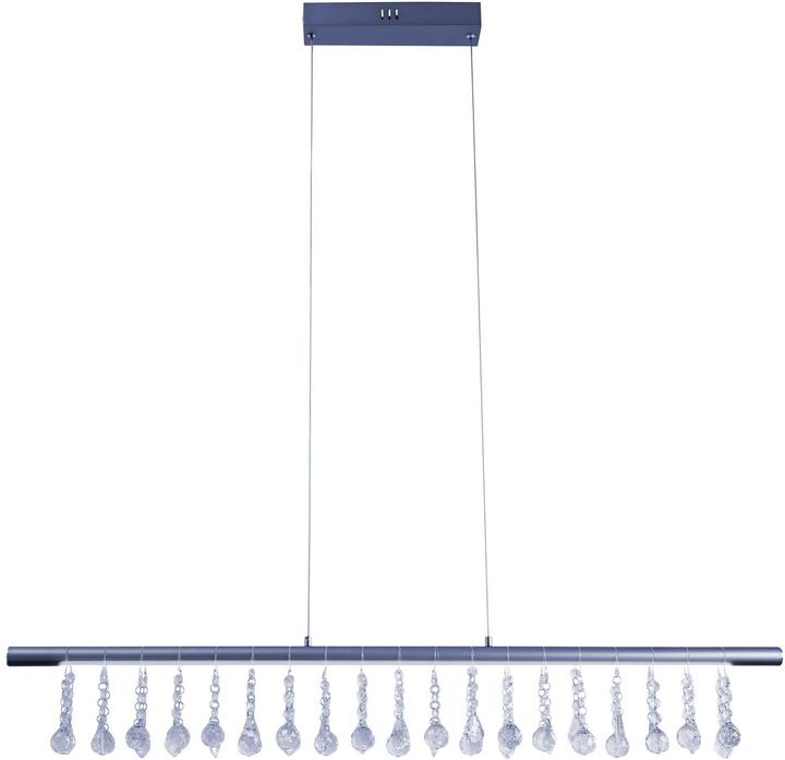 Produktbild Näve LED Pendelleuchte Nobilis l: ca. 100 cm - grau (2152 lm)