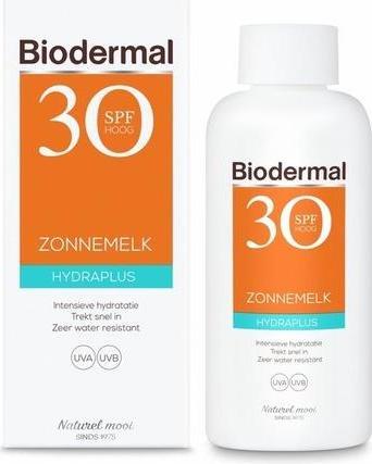 Image du produit Bioderma Biodermal Sunscreen - Hydraplus - Lait solaire - Spf 30 - 200ml (Lait solaire, SPF 30, 200 ml)